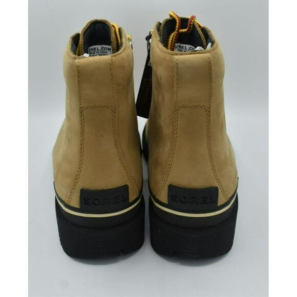 Sorel Mens Size 10.5 Caribou Six Waterproof Leather Tan Buff Rain Winter Boots - Picture 9 of 12